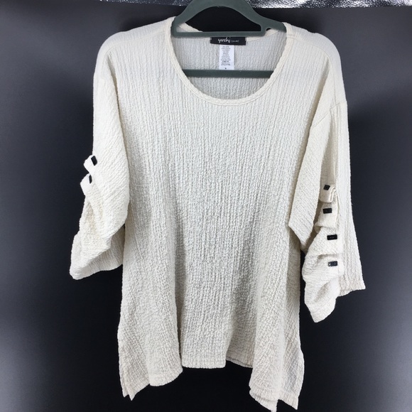 Yushi Tops - Yushi Crinkled Top